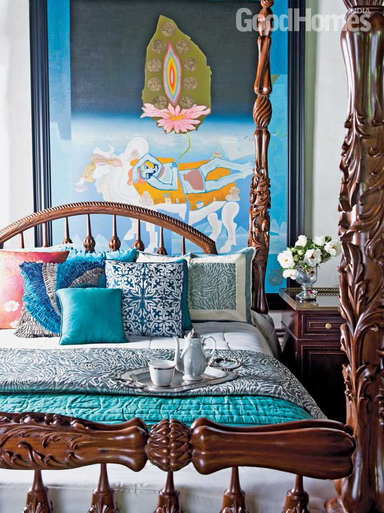 Know Here How To Style A Bed, Ethnic Bed Frame