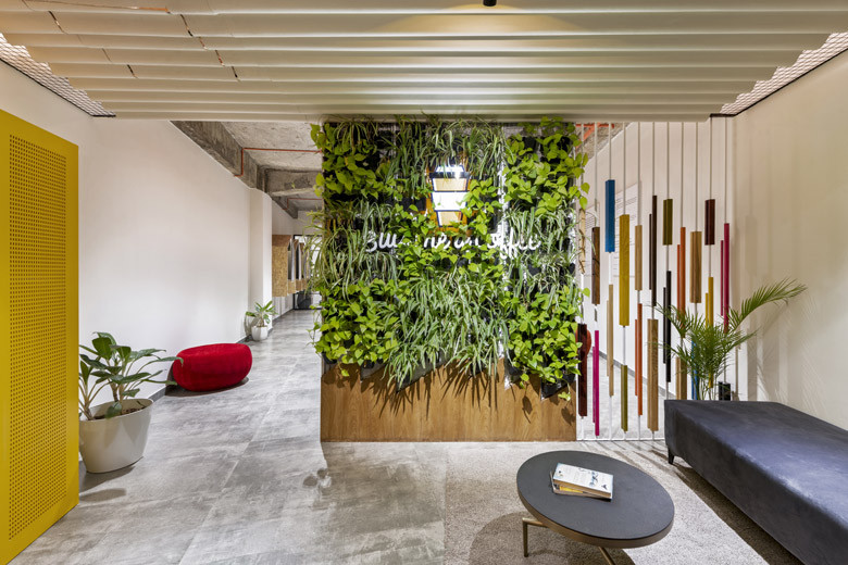 This tech office is a cafe, workspace and hostel rolled into one |  