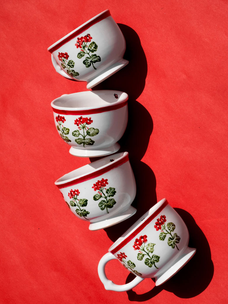 floral cups