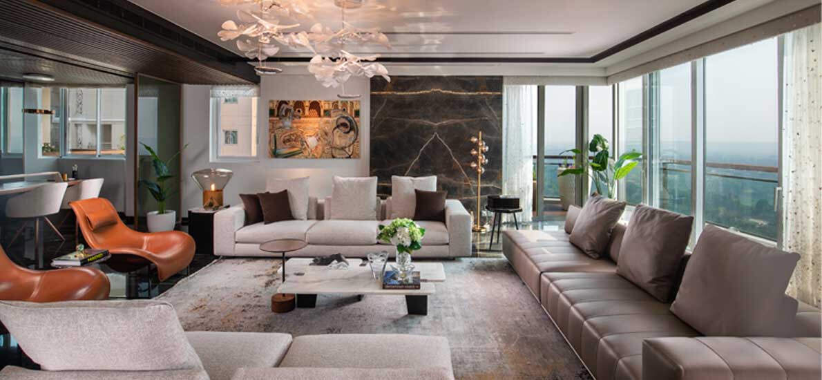 The Gurugram Penthouse is Designed to Impress | Goodhomes.co.in