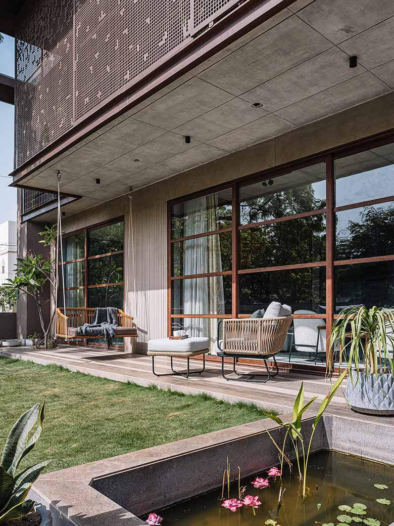 A restrained, mid-century meets India-modern narrative defines this ...