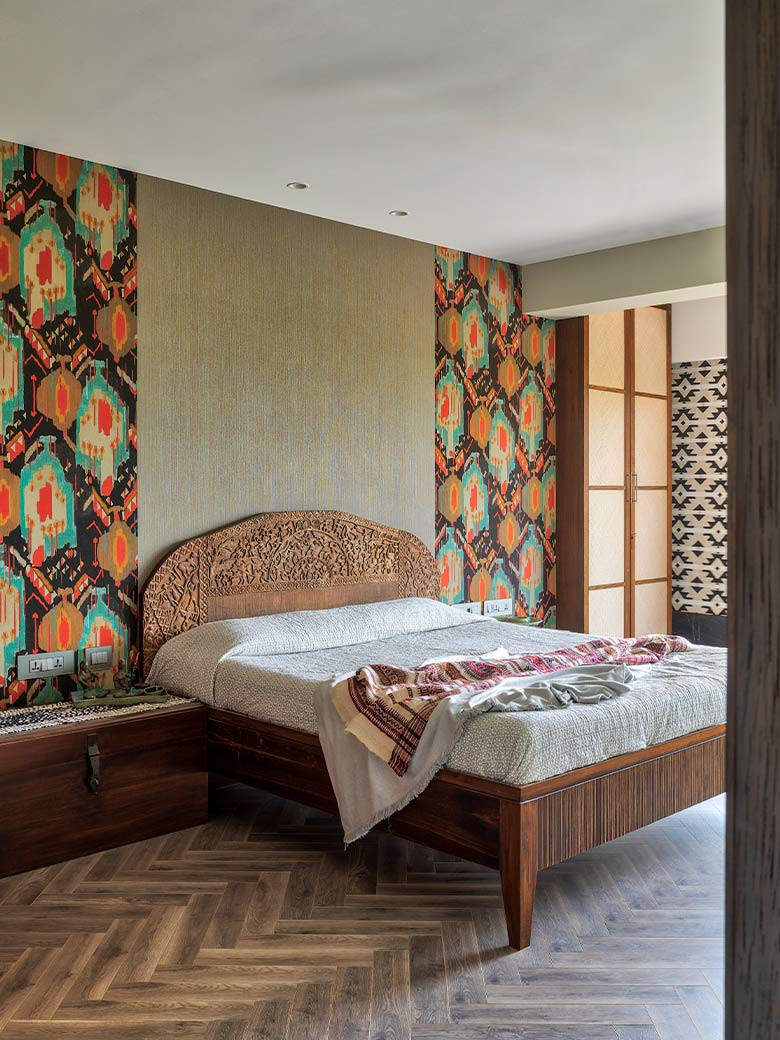 An epic transformation of a Mumbai home into an Indian-inspired, arty ...