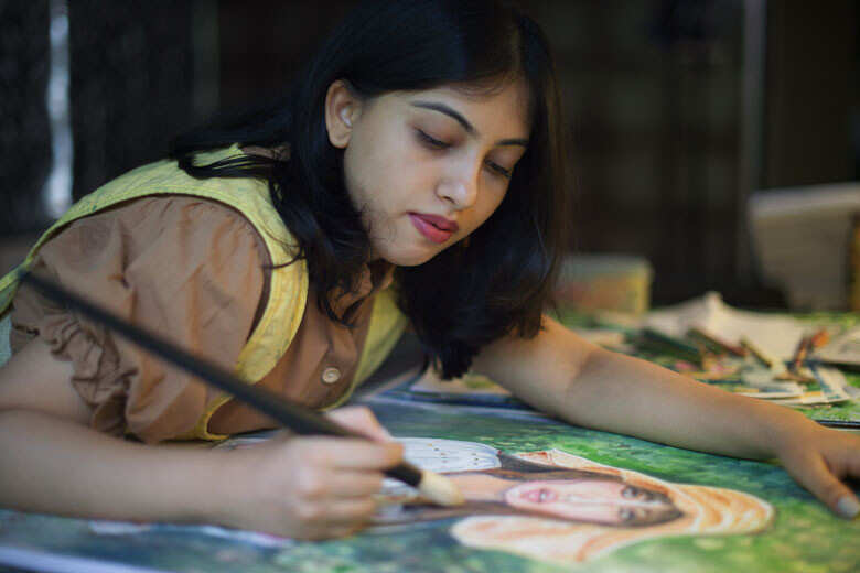 Unveiling the Artistic Odyssey of artist Aboli Gurjar | Goodhomes.co.in