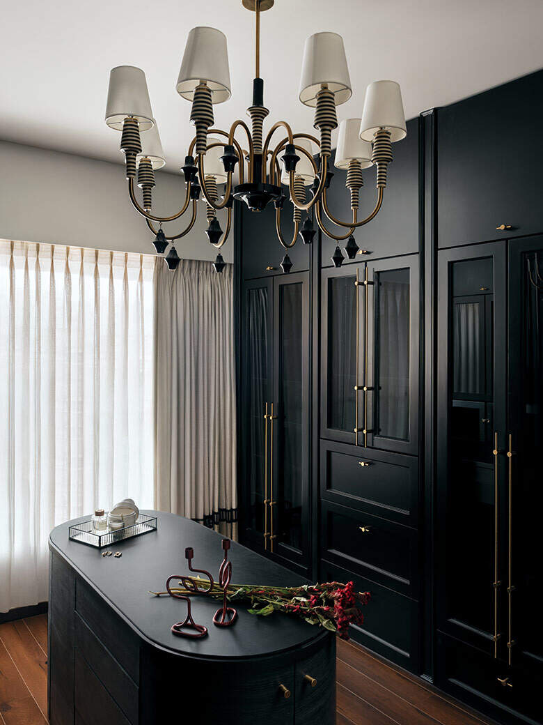 Sheetal Kamani Designs Her Dream Home With Black, White and Pops of ...
