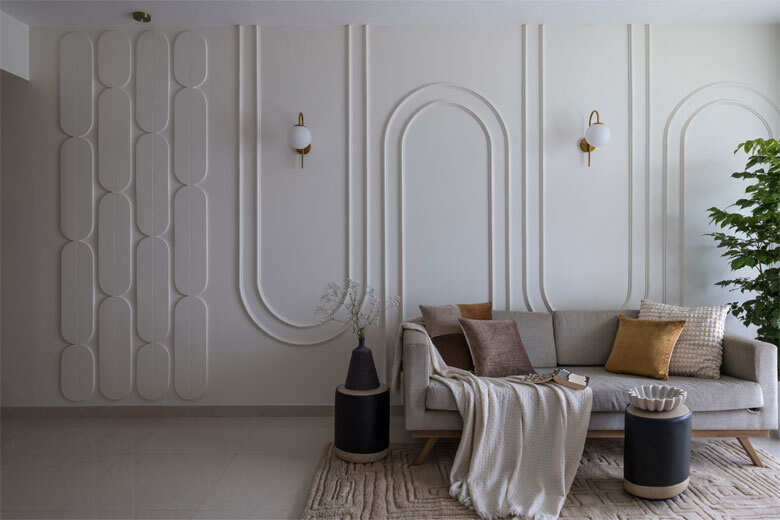 Curved Interior Design shapes Every Room of This Mumbai Apartment ...