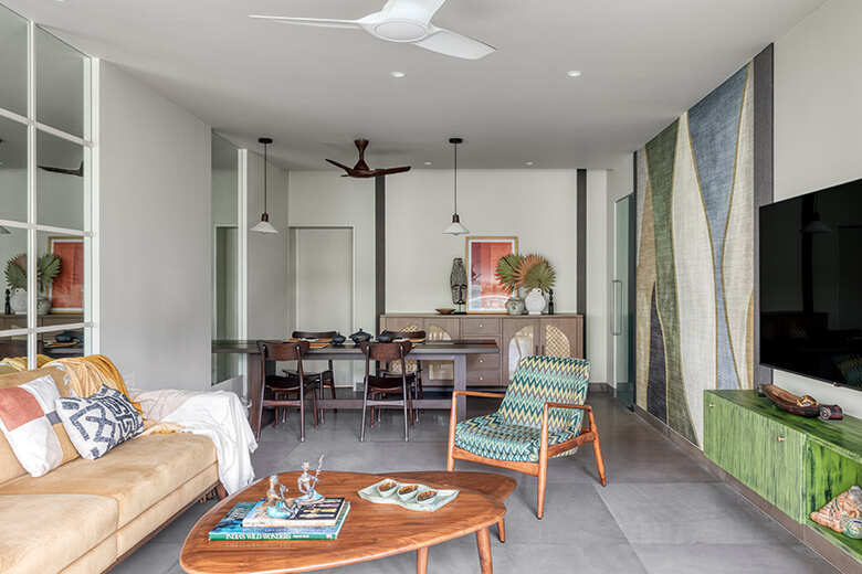 Inside a Airy, Bright South Mumbai Home That Overcame RCC Wall ...