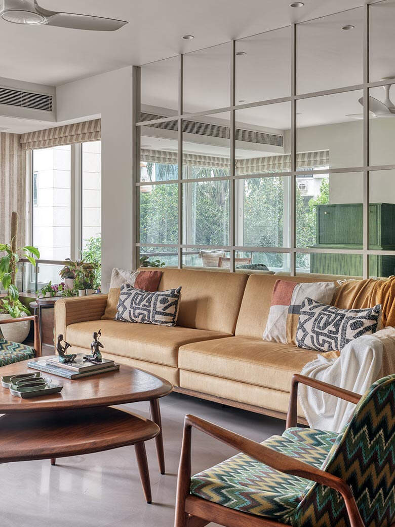 Inside a Airy, Bright South Mumbai Home That Overcame RCC Wall ...