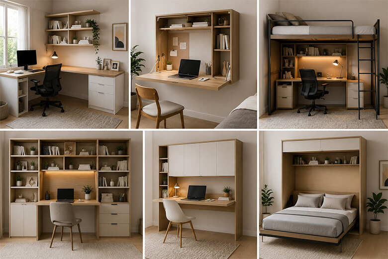 Study Smarter With These Multi-Functional Study Table Designs ...