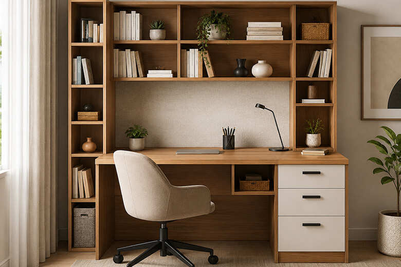 Study Smarter With These Multi-Functional Study Table Designs ...