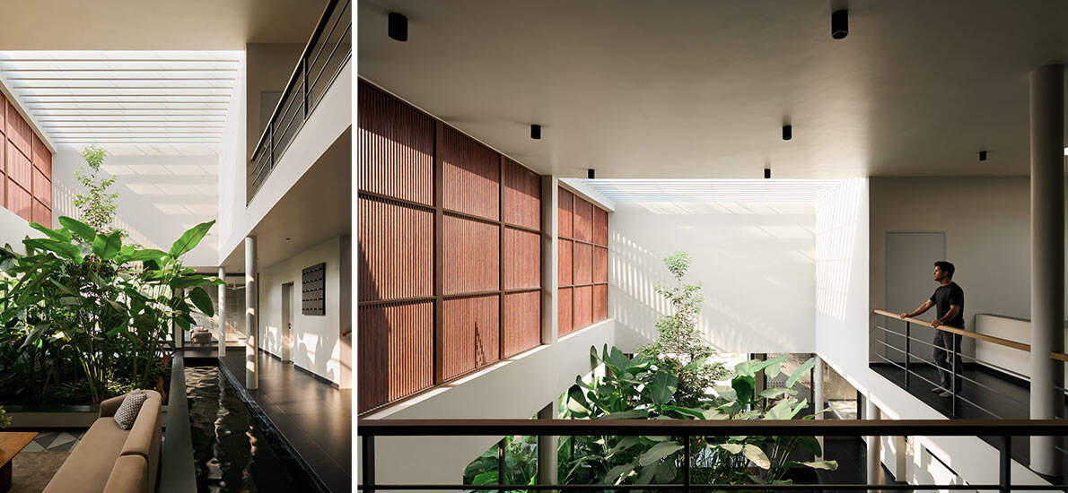 Tropical Plants and Koi Ponds Bring Nature Into This Kerala Residence ...